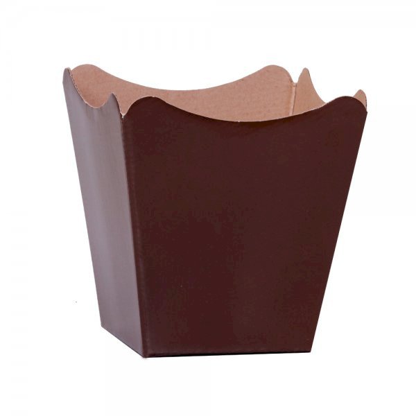 CACHEPOT PAPER POTE 15 LISO MARROM 398436