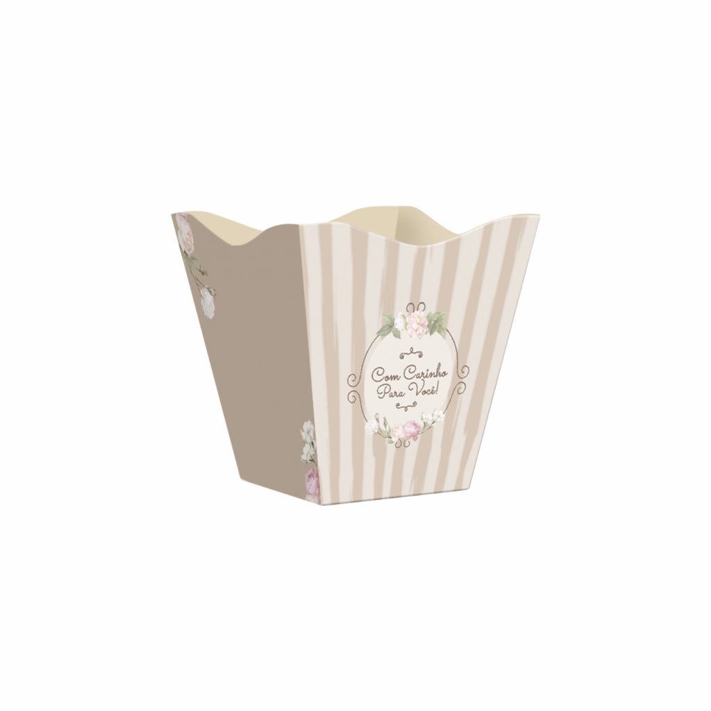 CACHEPOT VINTAGE FLORATA PEQUENO FENDI 33143