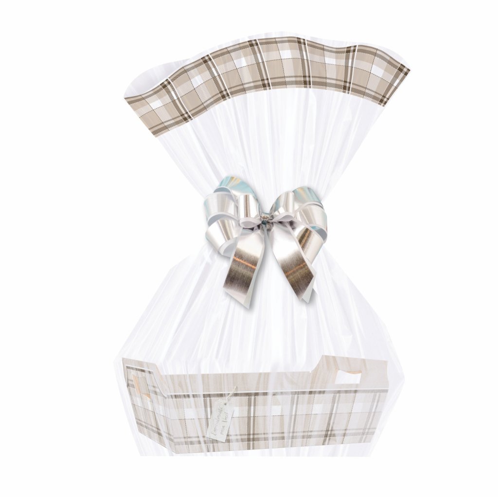 SACO POLI BARRADO TARTAN 45CMX58CM 25PC FENDI 33419