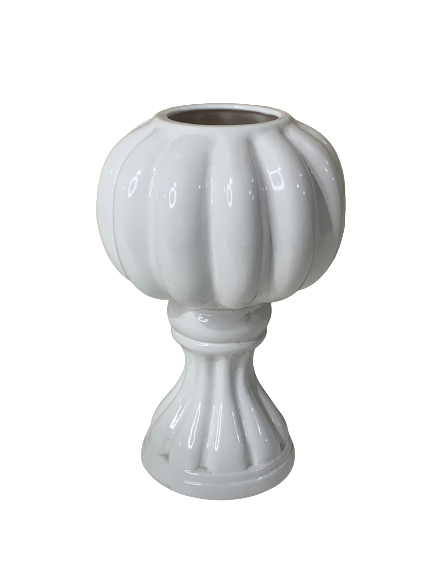 CACHEPOT REALEZA BOJUDO P BRANCO CLEAN 66515P
