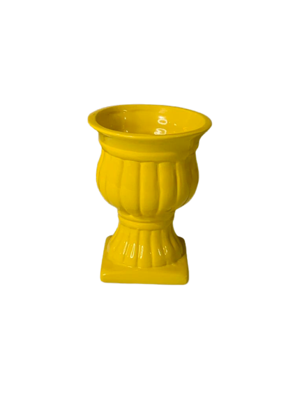 MINI VASO ROMANO I AMARELO 13CM 571280 CL418S