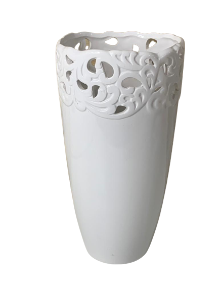 VASO DE CERAMICA G BRANCO 93232 502055