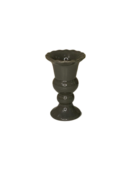 VASO CARRETEL PQ DECORATIVO 14CM VERDE MUSGO 264668 75761