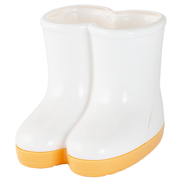 BOTINHA DECORATIVA 11CM BRANCA 110009