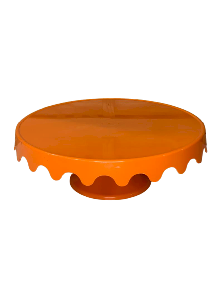 BOLEIRA PLASTICO 13X38CM G LARANJA 522169 - SO BOLEIRAS