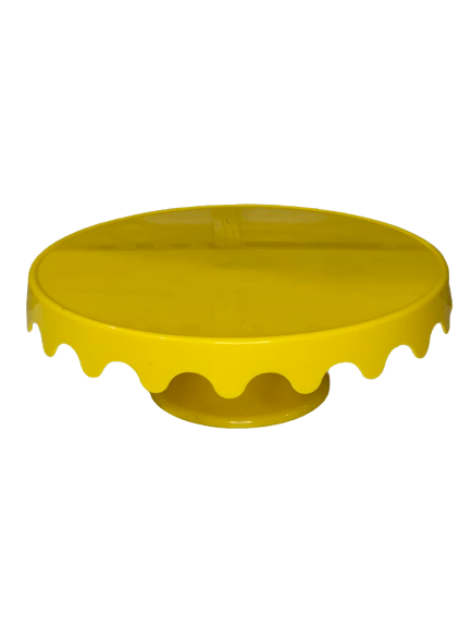BOLEIRA PLASTICO 13X38CM G AMARELO 522183 - SO BOLEIRAS
