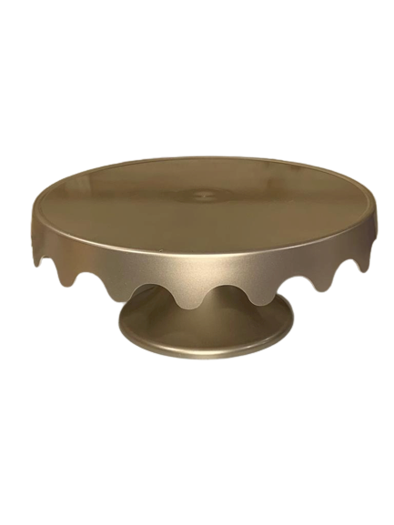 BOLEIRA PLASTICO 13X32CM M OURO 522084 - SO BOLEIRAS