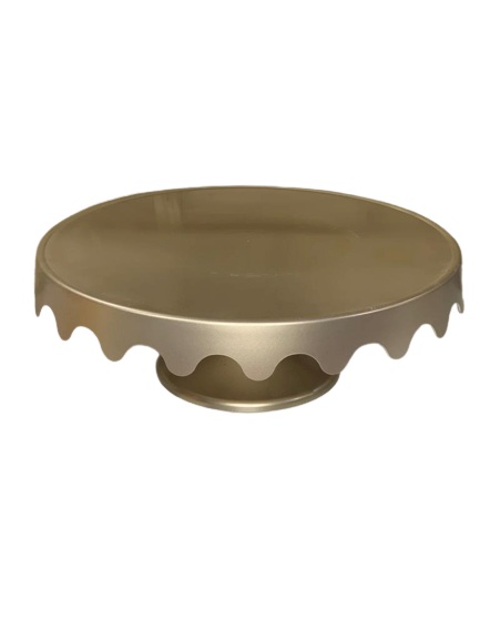 BOLEIRA PLASTICO 13X38CM G OURO 522091 - SO BOLEIRAS