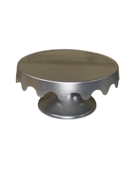 BOLEIRA PLASTICO 13X28CM P PRATA 522107 - SO BOLEIRAS