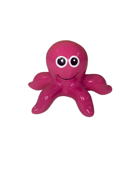 POLVO HUMOR PINK 9CM 584969