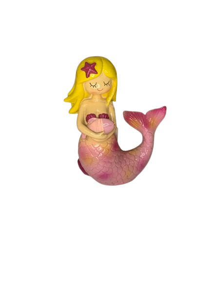 RESINA COFRE SEREIA GDE 18CM PR0064 532953