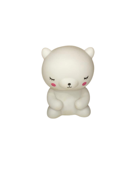 ENFEITE PLASTICO URSO POLAR LED LD0087