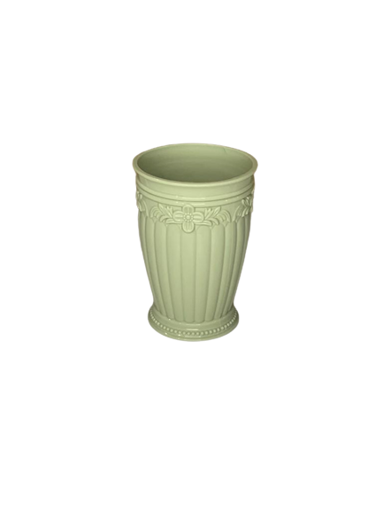 CACHEPOT FLORAL VERDE P 8X8X11,8 29002096