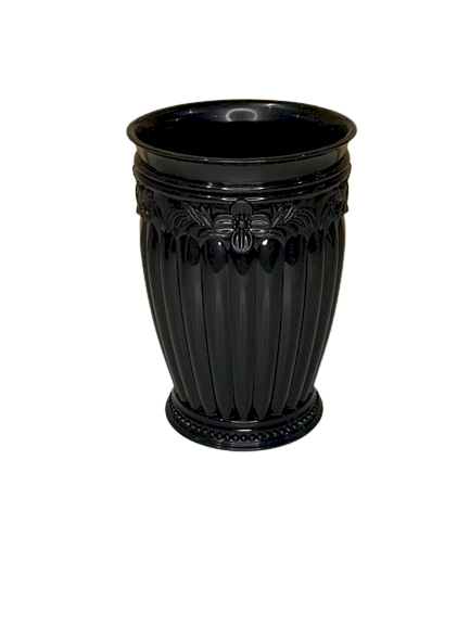 CACHEPOT FLORAL PRETO M 11,5X11,5X16,5 29002101