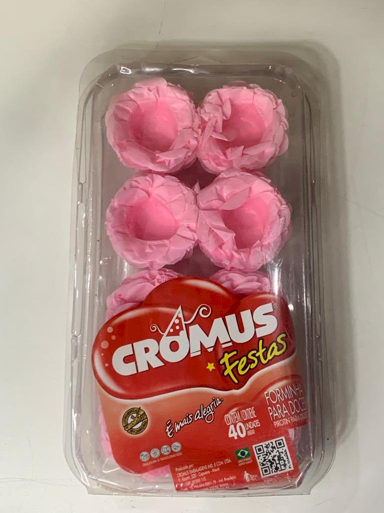 FORMINHA P/DOCE ROSES GRANDE ROSA C/40 28610174