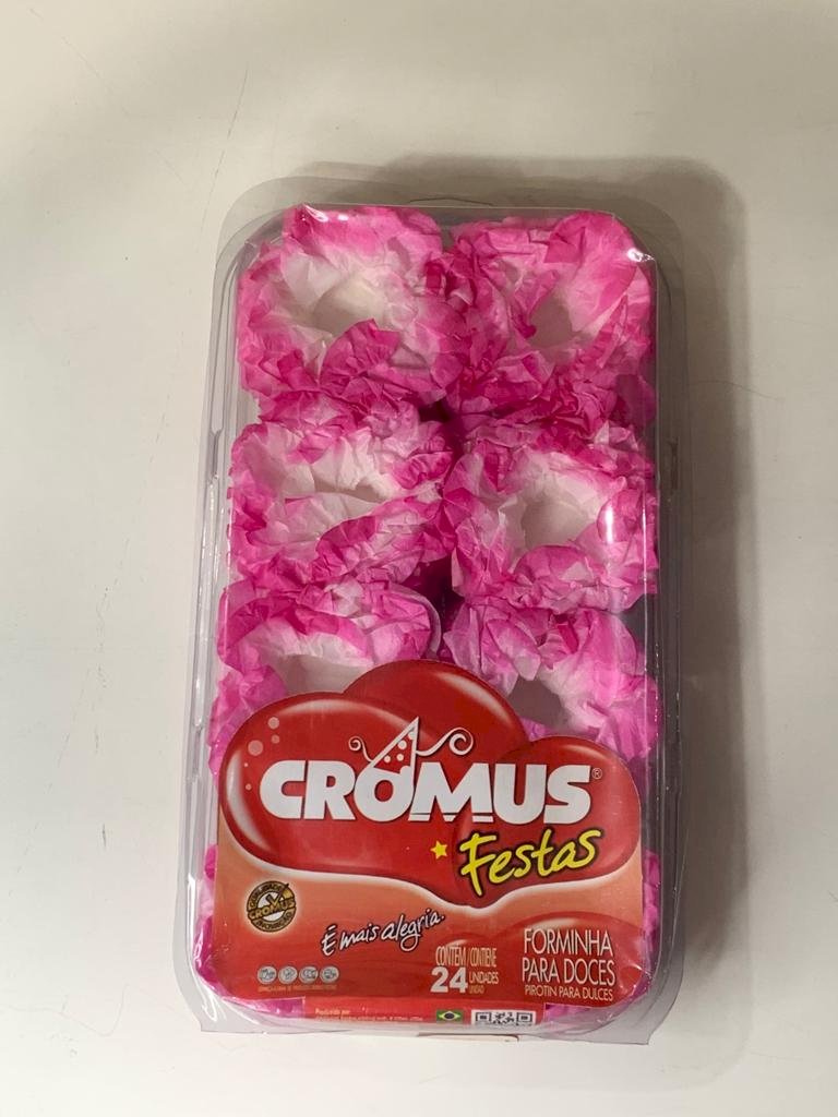 FORMINHA P/DOCE MAGNOLIA VERMELHO C/24 28610168