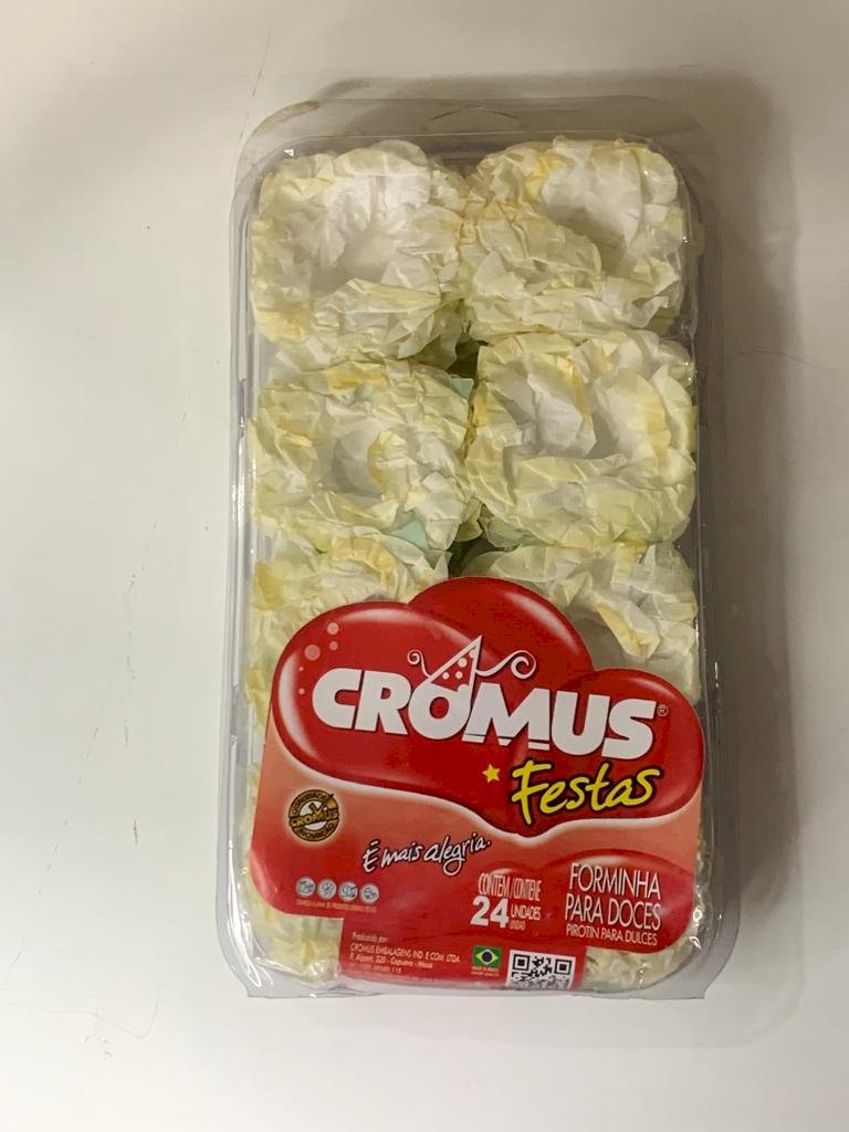 FORMINHA P/DOCE MAGNOLIA AMARELO C/24 28610162 362725