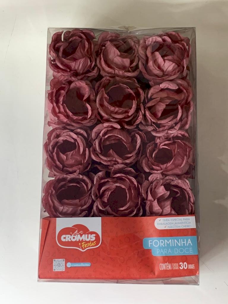 FORMINHA P/DOCE FLORA ROSE PT C/30 UN 129229 28610705