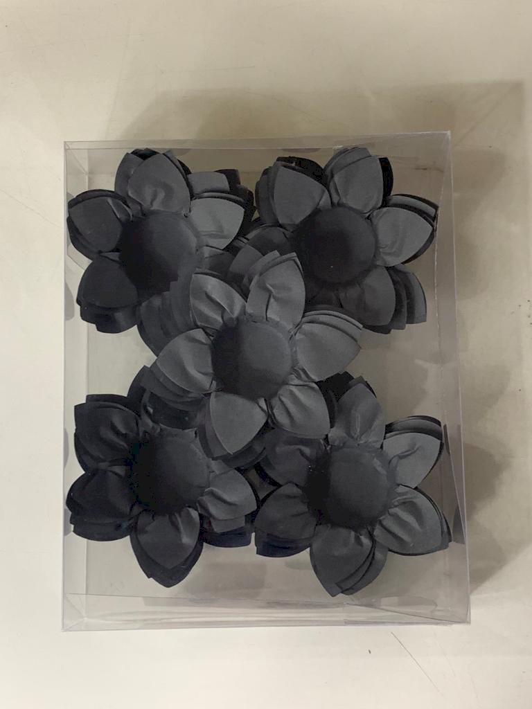 FORMINHA PARA DOCE FLOR PRATA C/50 455610
