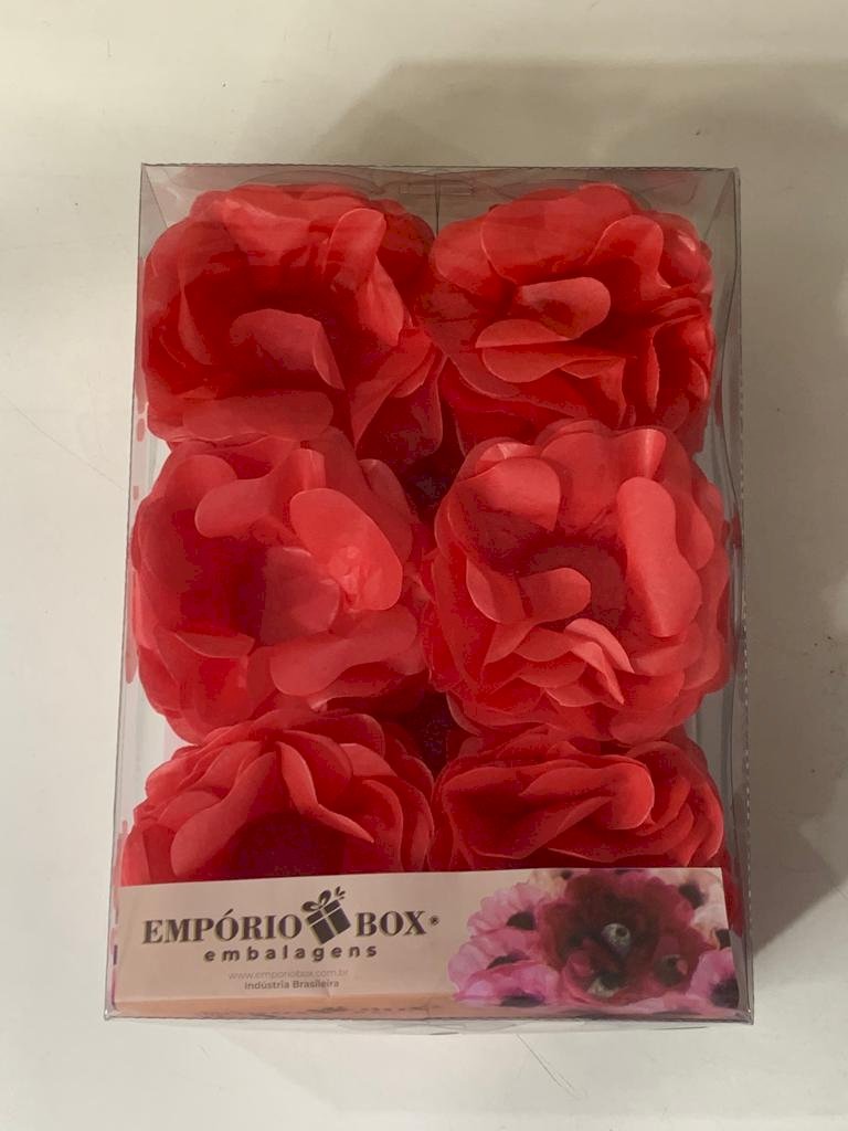 FORMINHA PARA DOCE FLOR SEDA GRANDE VERMELHO C/30UN 434287