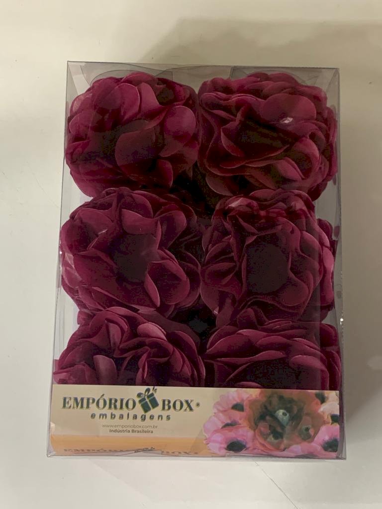 FORMINHA PARA DOCE FLOR SEDA GRANDE MARSALA C/30UN 436618