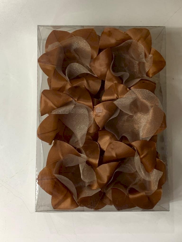 FORMA DE TECIDO P/ DOCE FLOR C/25 DOURADO 468603