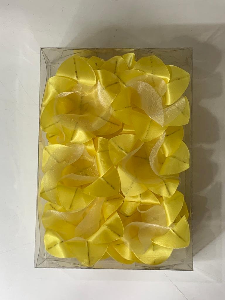 FORMA DE TECIDO P/ DOCE FLOR C/25 AMARELO 468283