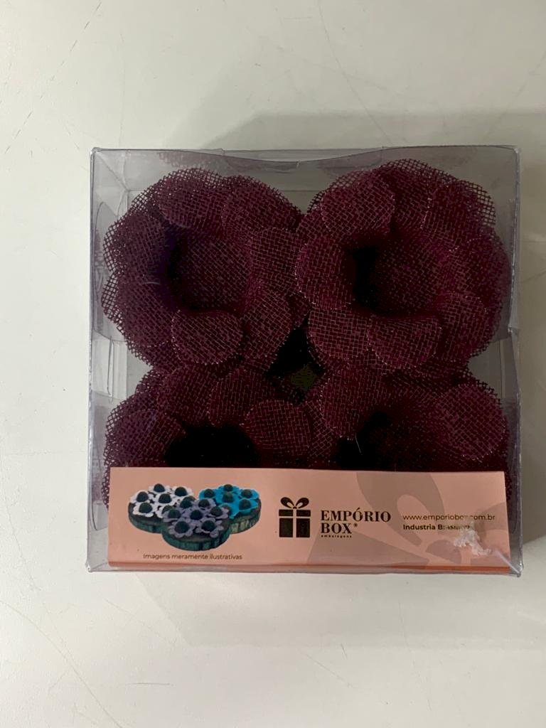 FORMINHA PARA DOCE PETALA TELA ESCOSCIA MARSALA C/40 035871