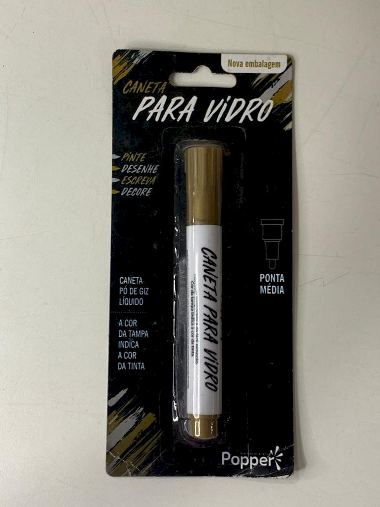 CANETA PO DE GIZ DOURADA CPGD 301920