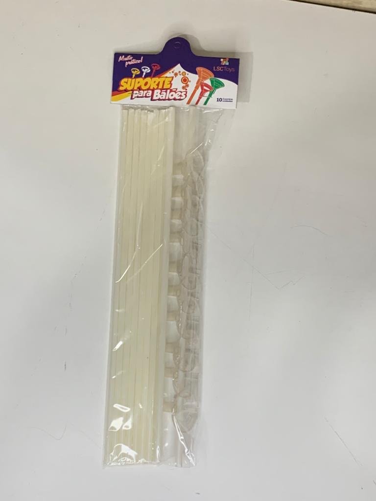 SUP DE BALAO TRANSPARENTE PCT C/10 502176