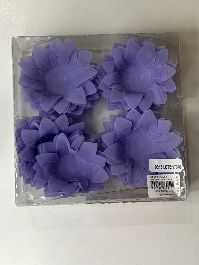 FORM MONT 100% POL TULIPA  10X10 CX C/40UN WFVT05