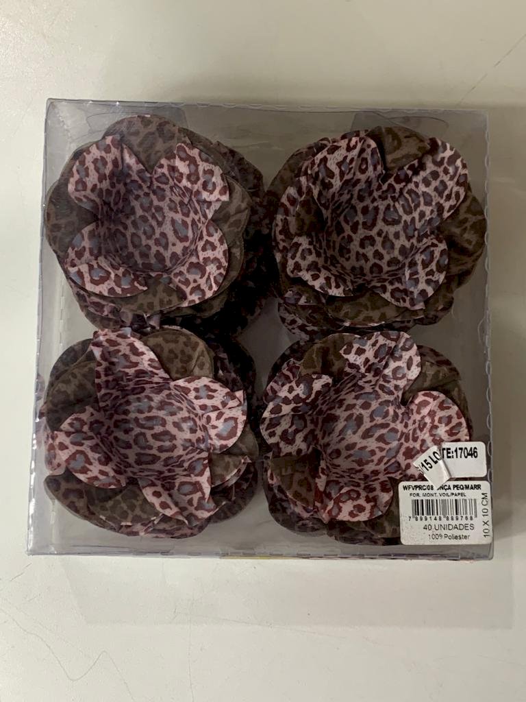 FORM MONT 50% POL. 50% PAP CAMELIA 10X10CM CX/40UN WFPRC08Z