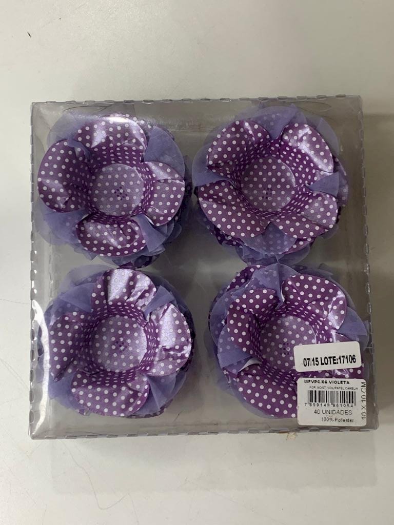 FORM. MONT. 100%POL. 100%PAP CAMELIA 10X10 CX C/40UN WFVPC06