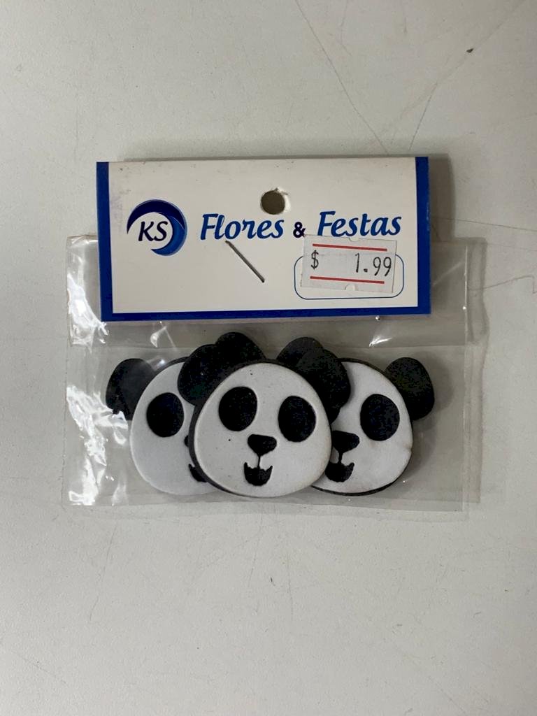 APLIQUE EVA PANDA C/3 521001