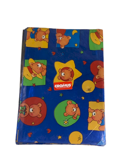 SACO METAL 20X29 - AMIGO URSO AZUL C/100