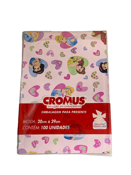 SACO LIC. 20X29 - DISNEY PRINCESAS C/100