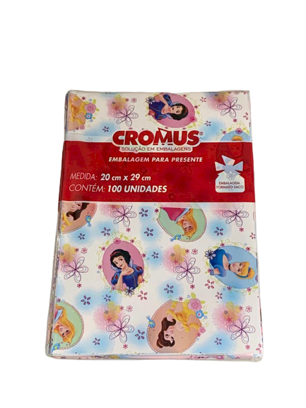 SACO LIC. 20X29-PRINCESAS MIX C/100