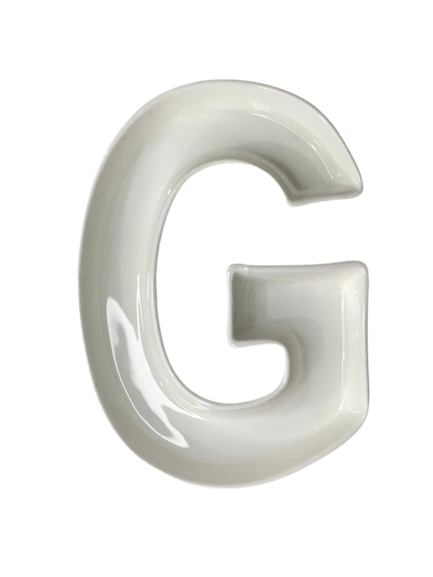 LETRA CERAMICA 21CM G 713454