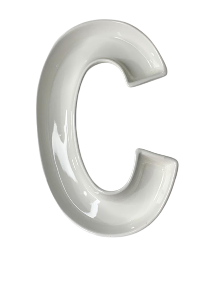 LETRA CERAMICA 21CM C 313456