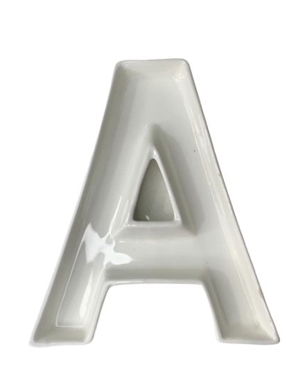 LETRA CERAMICA 21CM A 113452