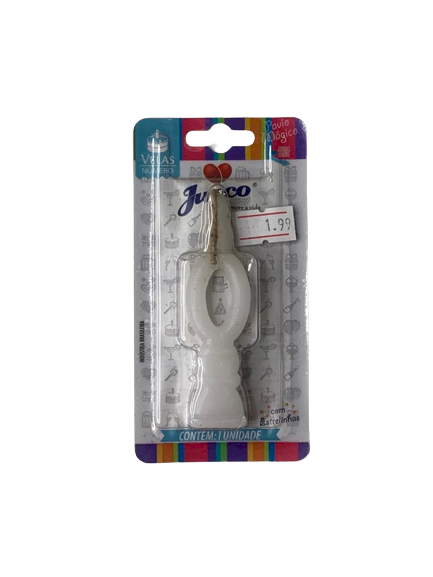 VELA ANIVERS NUMERO N.0 BRANCA 101484