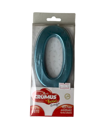 VELA GRANDE N.0 METALIZADO AZUL 29001016