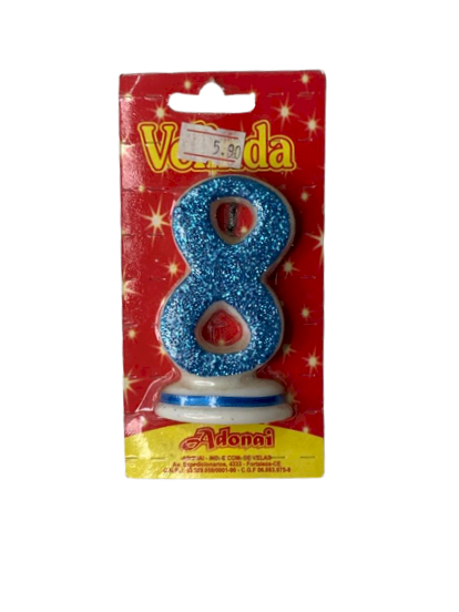 VELA LINDA AZUL N8 207802