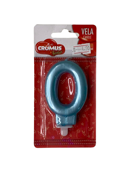 VELA N0 PEROLIZADA AZUL 29002673 336009
