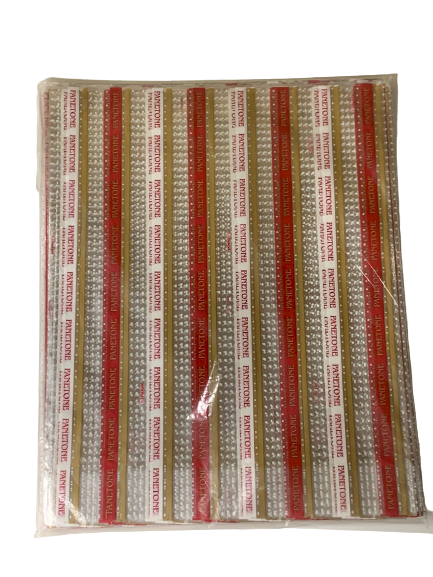 SACO 25X32 + 3 S. PANETONE STRIPES 500G - PSPS01C - NATAL