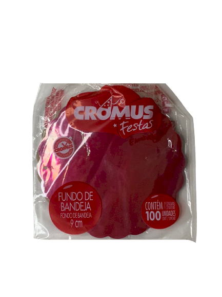 FUNDO P/BANDEJA NACARADO ROSA 9CM 22600005