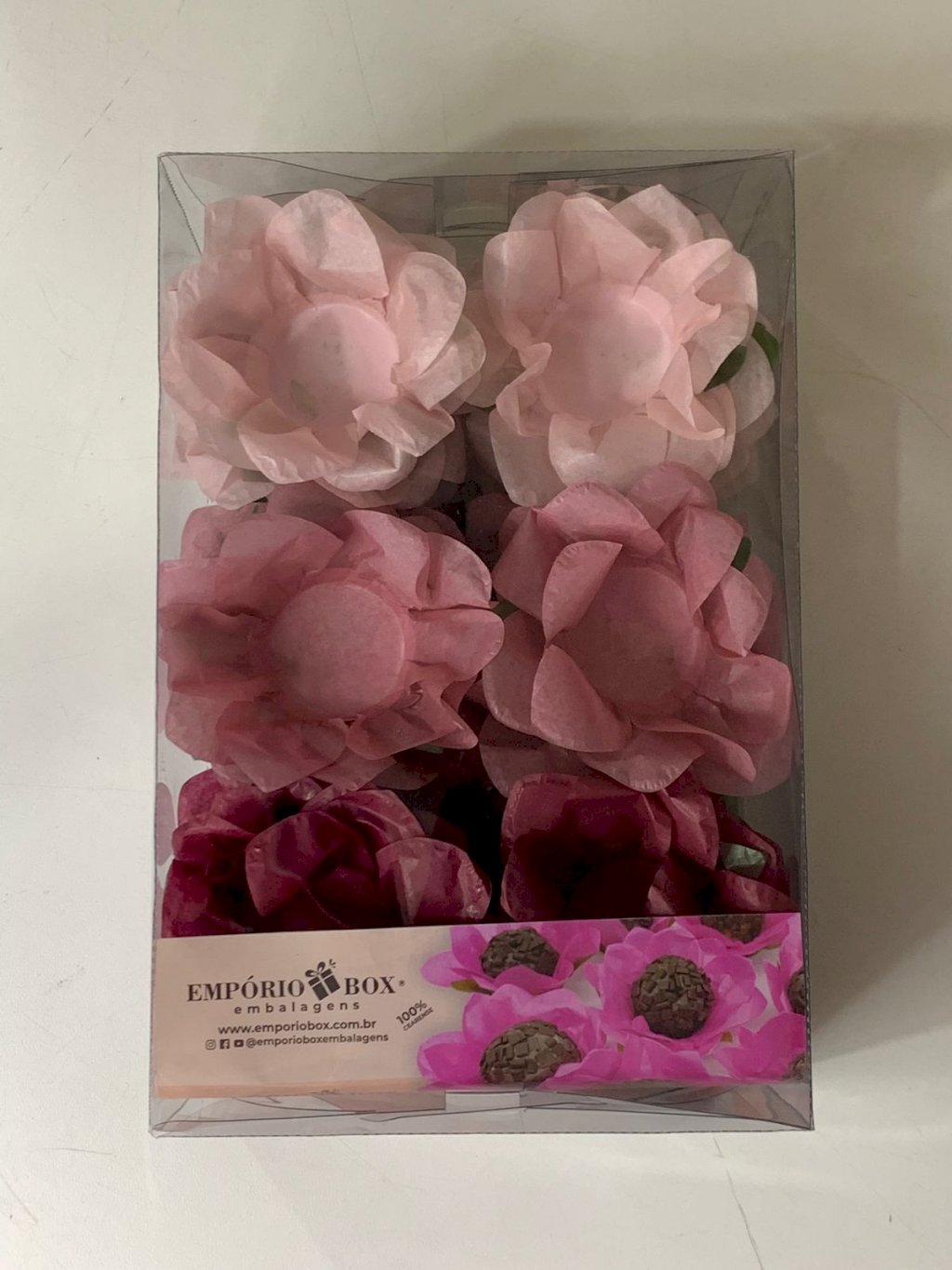 FORMINHA PARA DOCE FLOR LILY SEDA TRIO NUDE C/30UN 436892