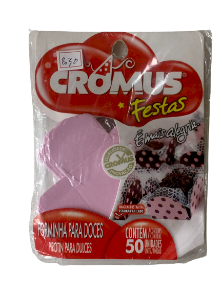 FORMINHA P/DOCE LISA ROSA 229559 C/50