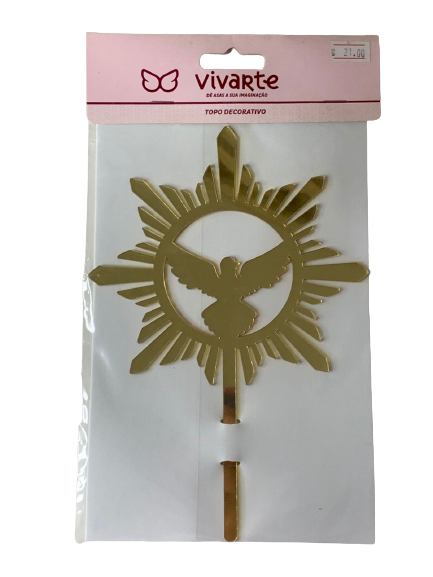 TOPO DECORATIVO BATIZADO DIV ESP SANT ACE 21CM 1751 157987