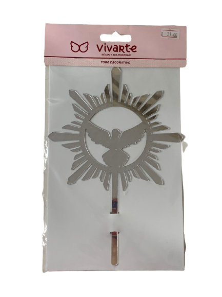 TOPO DECORATIVO BATIZADO DIV ESP SANT ACE 21CM 332 152975